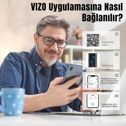 Vizo Kameralı Kulak Temizleme Cihazı