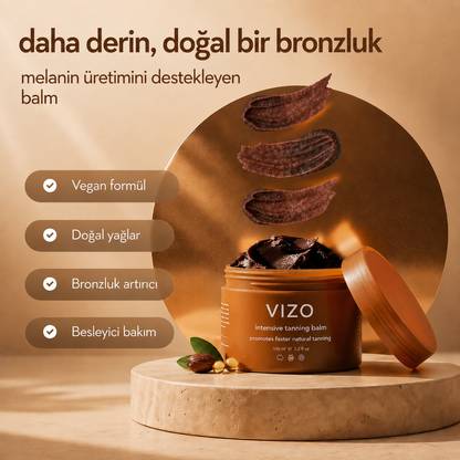 Vizo™ Lüks Bronzluk Deneyimi Sunan Besleyici Cilt Balmı