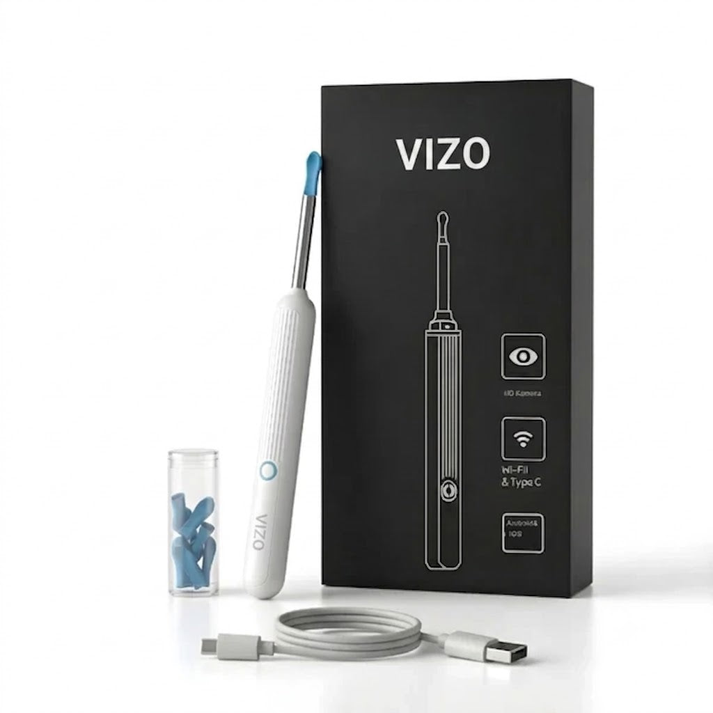 Vizo Kameralı Kulak Temizleme Cihazı